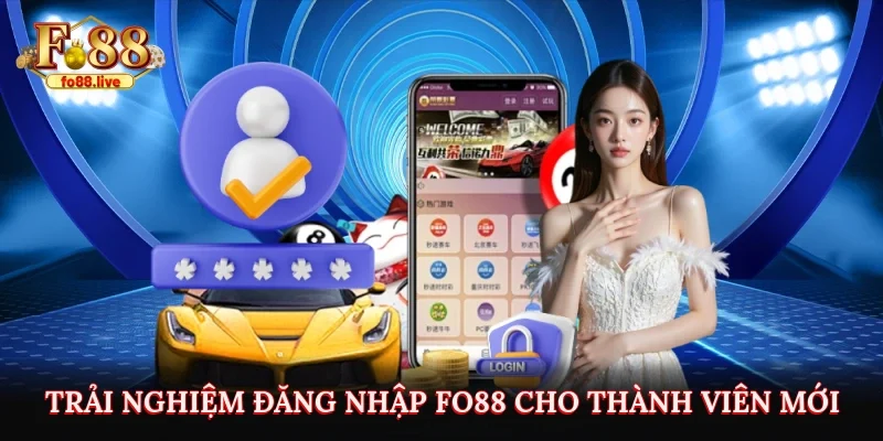 Trải nghiệm đăng nhập FO88 cho thành viên mới